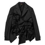 Giacca con ruches in nero Comme Des Garçons - donna 