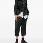 Giacca con ruches in nero Comme Des Garçons - donna 