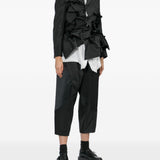 Giacca con ruches in nero Comme Des Garçons - donna 
