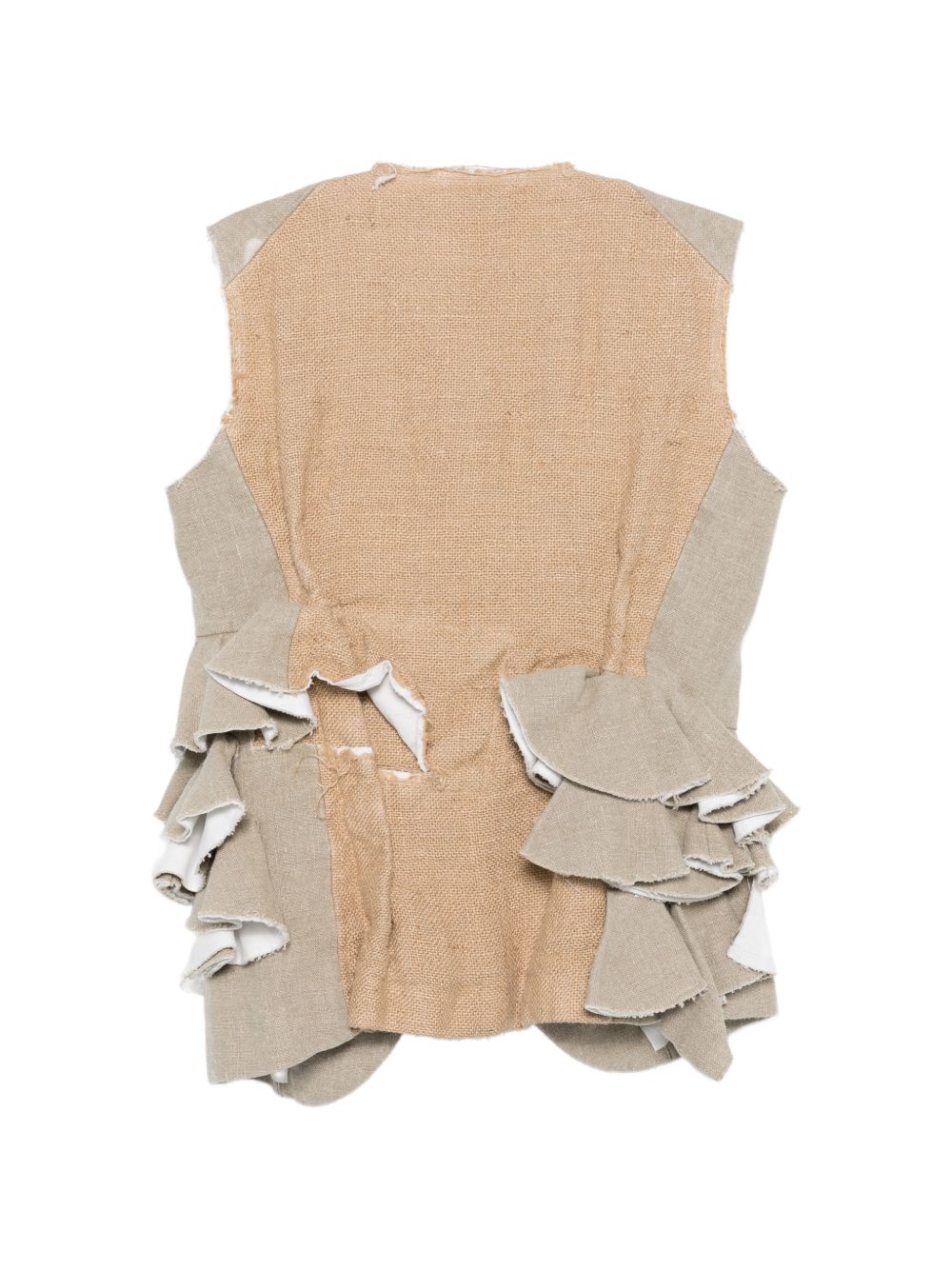 Gilet con ruches in grigio Comme Des Garçons - donna 