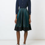 Cardigan corto in blu Comme Des Garçons - donna 
