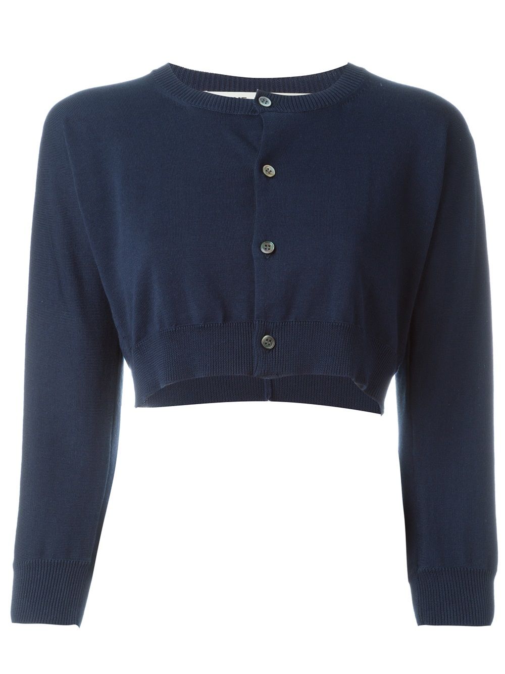 Cardigan corto in blu Comme Des Garçons - donna 