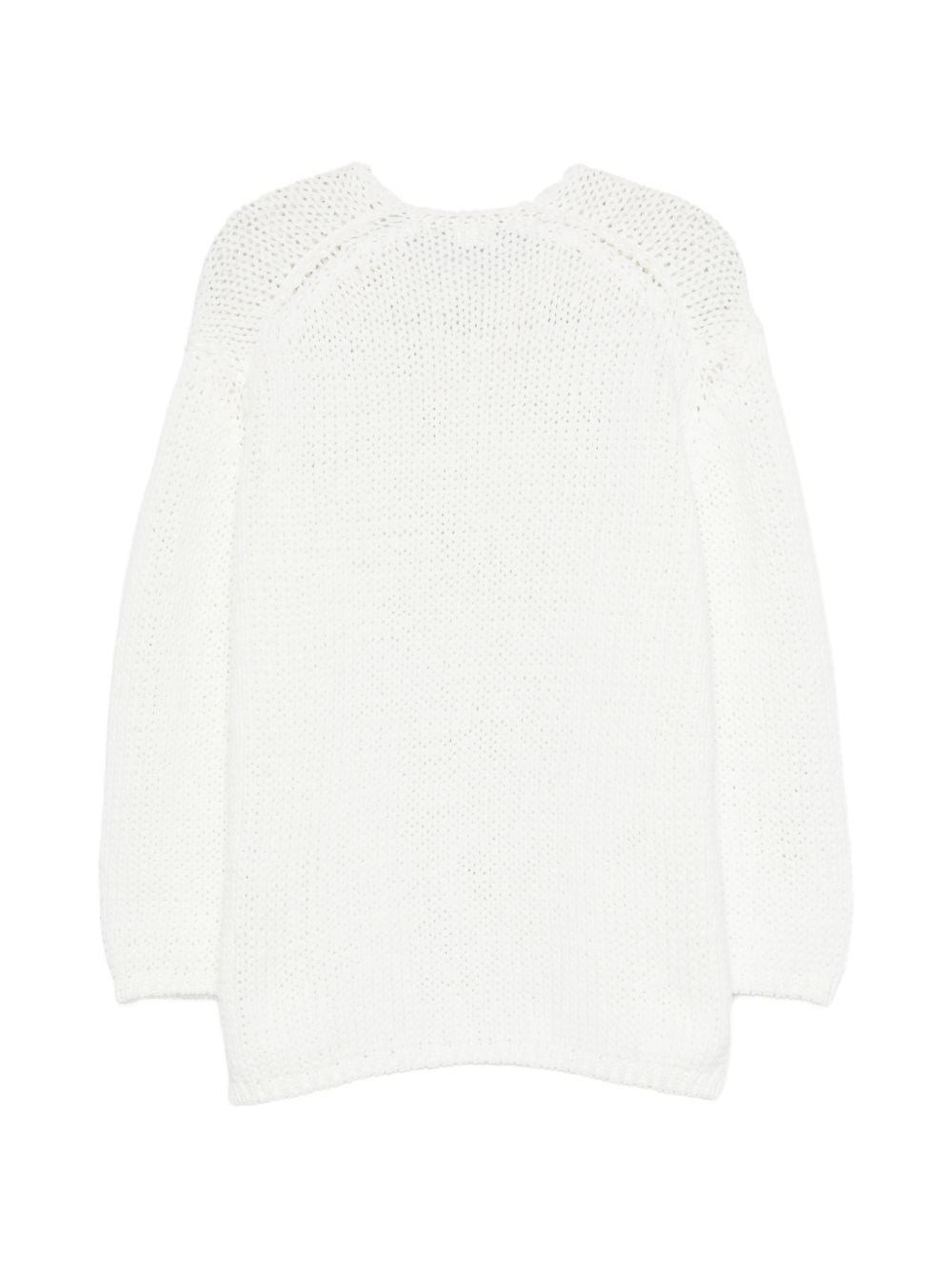 Maglia girocollo in bianco Comme Des Garçons - donna 