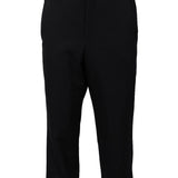 Pantaloni cropped in nero Comme Des Garçons - donna 