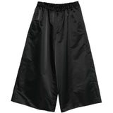 Pantaloni crop a gamba ampia  in nero Comme des garcons - donna 