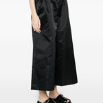 Pantaloni crop a gamba ampia  in nero Comme des garcons - donna 