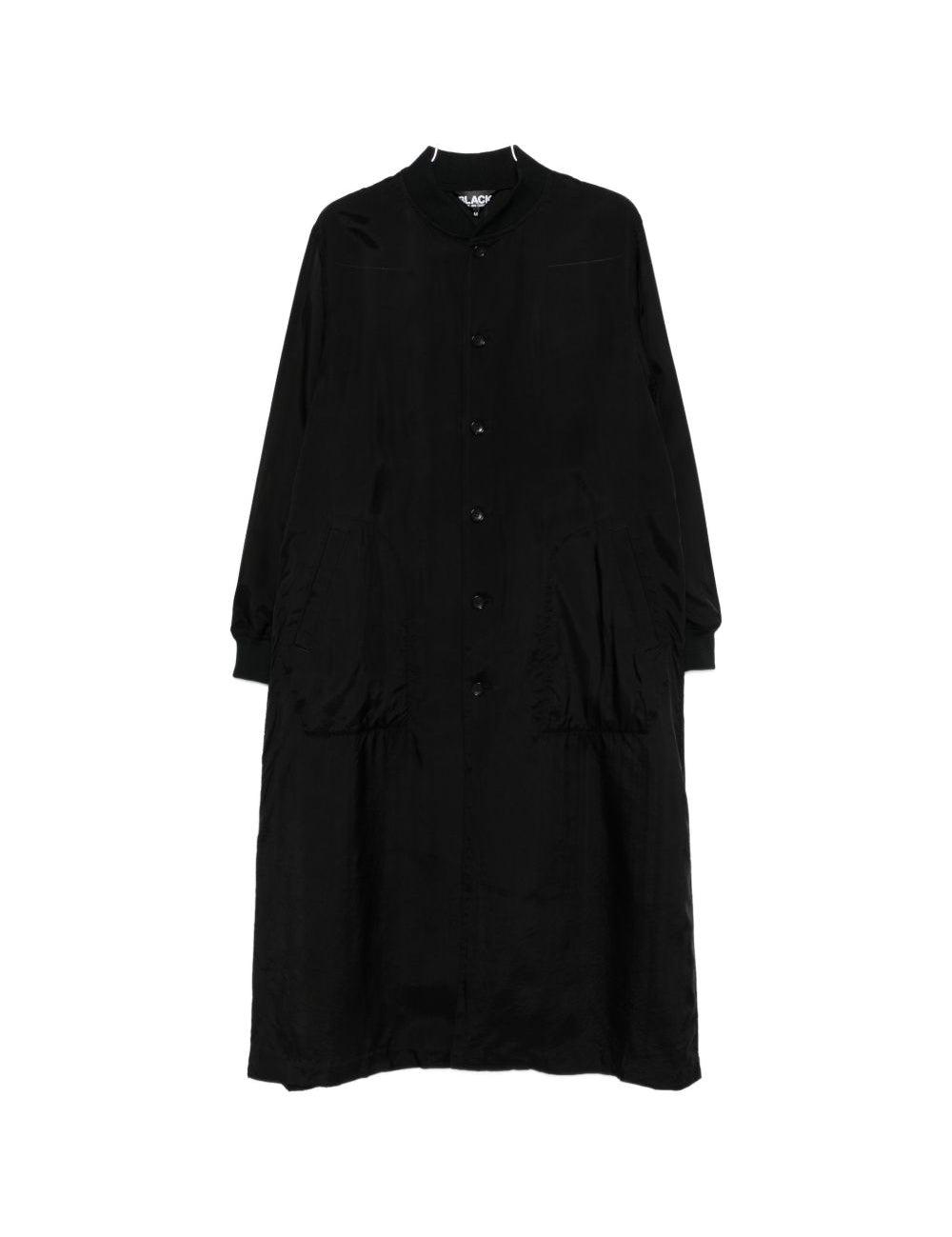 Cappotto leggero monopetto in nero Comme Des Garçons Black - unisex 