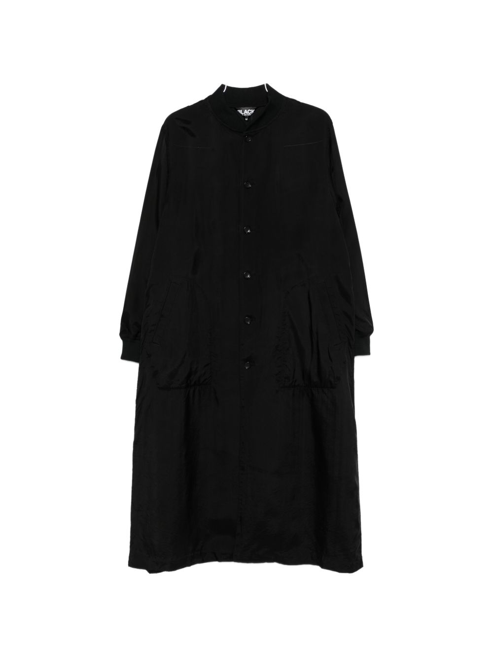 Cappotto leggero monopetto in nero Comme Des Garçons Black - unisex 