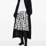 Cappotto leggero monopetto in nero Comme Des Garçons Black - unisex 