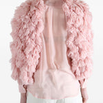 Camicia con volant in rosa OMME DES GARCONS COMME DES GARCONS - donna 
