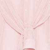 Blusa con maniche annodate in rosa Comme des garcons comme des garcons - donna 
