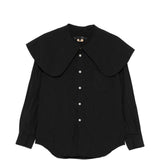 Camicia con colletto oversize in nero Comme des garcons comme des garcons  - donna 