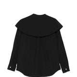 Camicia con colletto oversize in nero Comme des garcons comme des garcons  - donna 