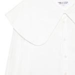 Camicia con colletto oversize in bianco Comme des garcons comme des garcons  - donna 
