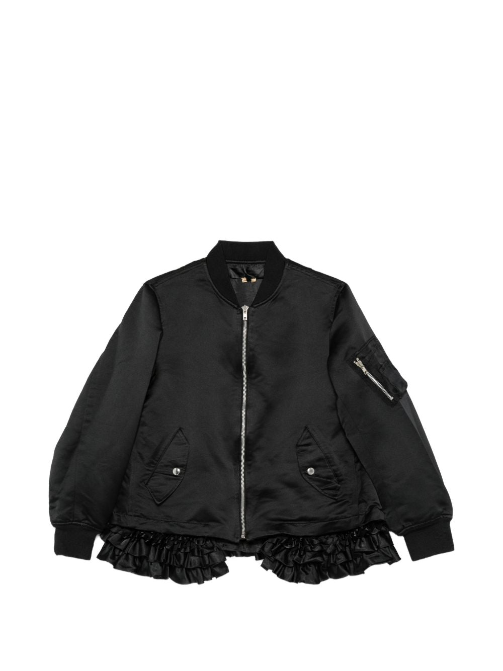 Bomber con ruches in nero Comme Des Garçons - donna 