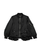 Bomber con ruches in nero Comme Des Garçons - donna 