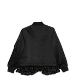 Bomber con ruches in nero Comme Des Garçons - donna 