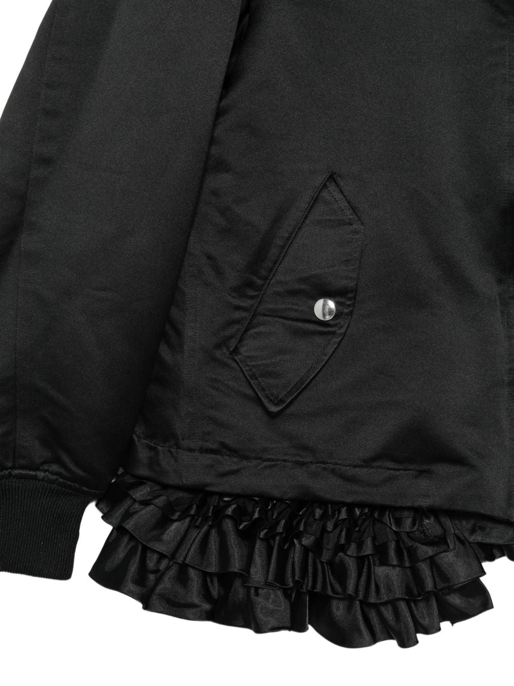 Bomber con ruches in nero Comme Des Garçons - donna 