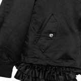 Bomber con ruches in nero Comme Des Garçons - donna 