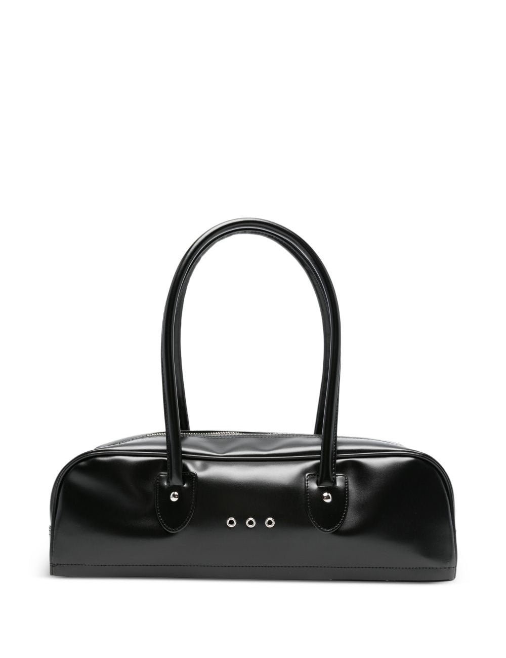 Borsa a spalla in pelle sintetica nero Comme Des Garçons - donna 