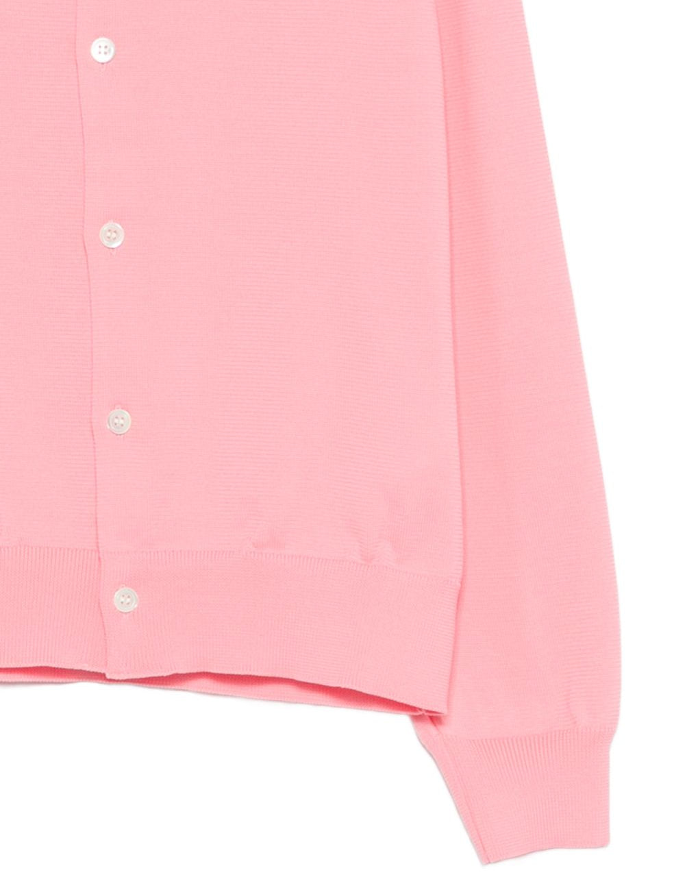 Cardigan con bottoni in rosa Comme Des Garçons - donna 