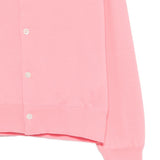 Cardigan con bottoni in rosa Comme Des Garçons - donna 
