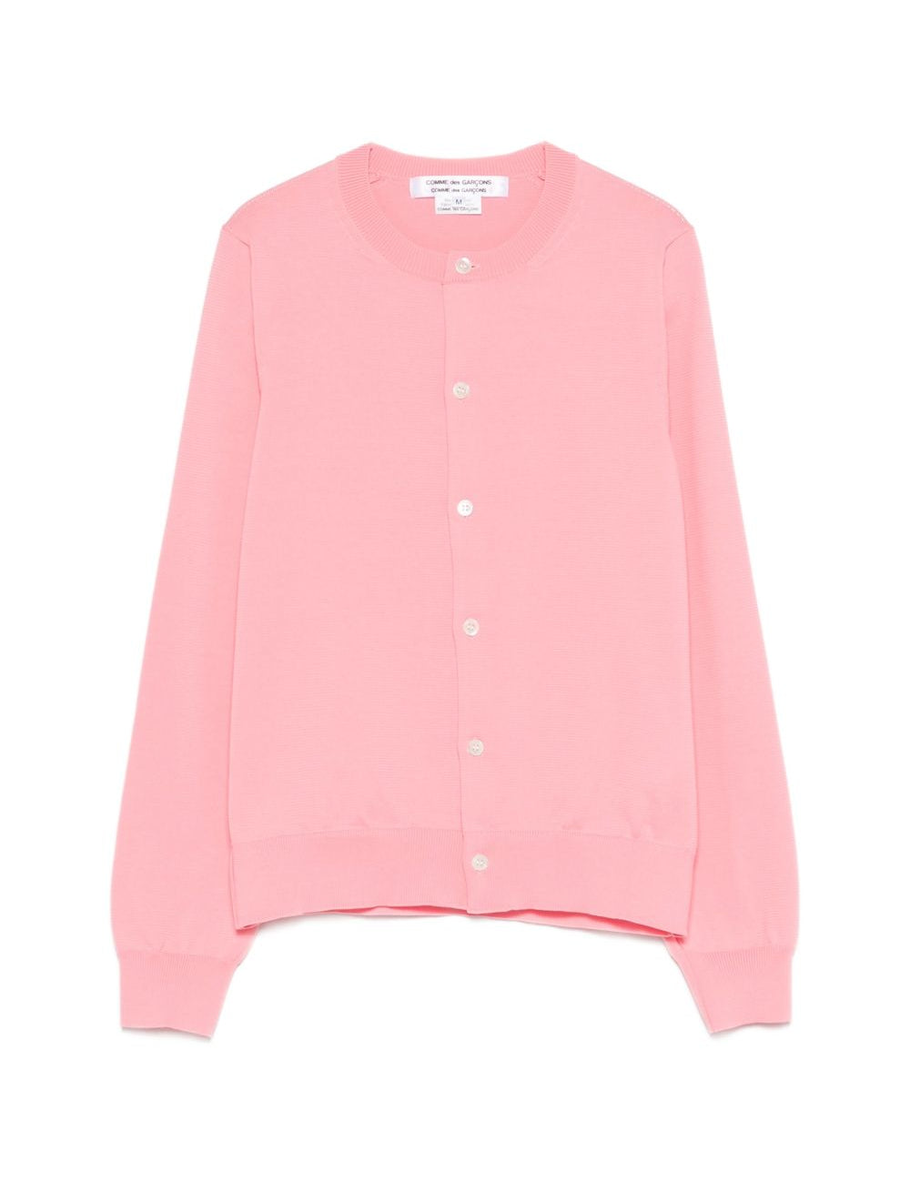 Cardigan con bottoni in rosa Comme Des Garçons - donna 