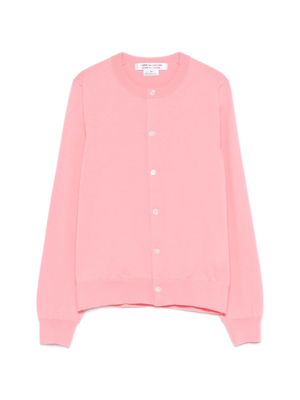 Cardigan con bottoni in rosa Comme Des Garçons - donna 