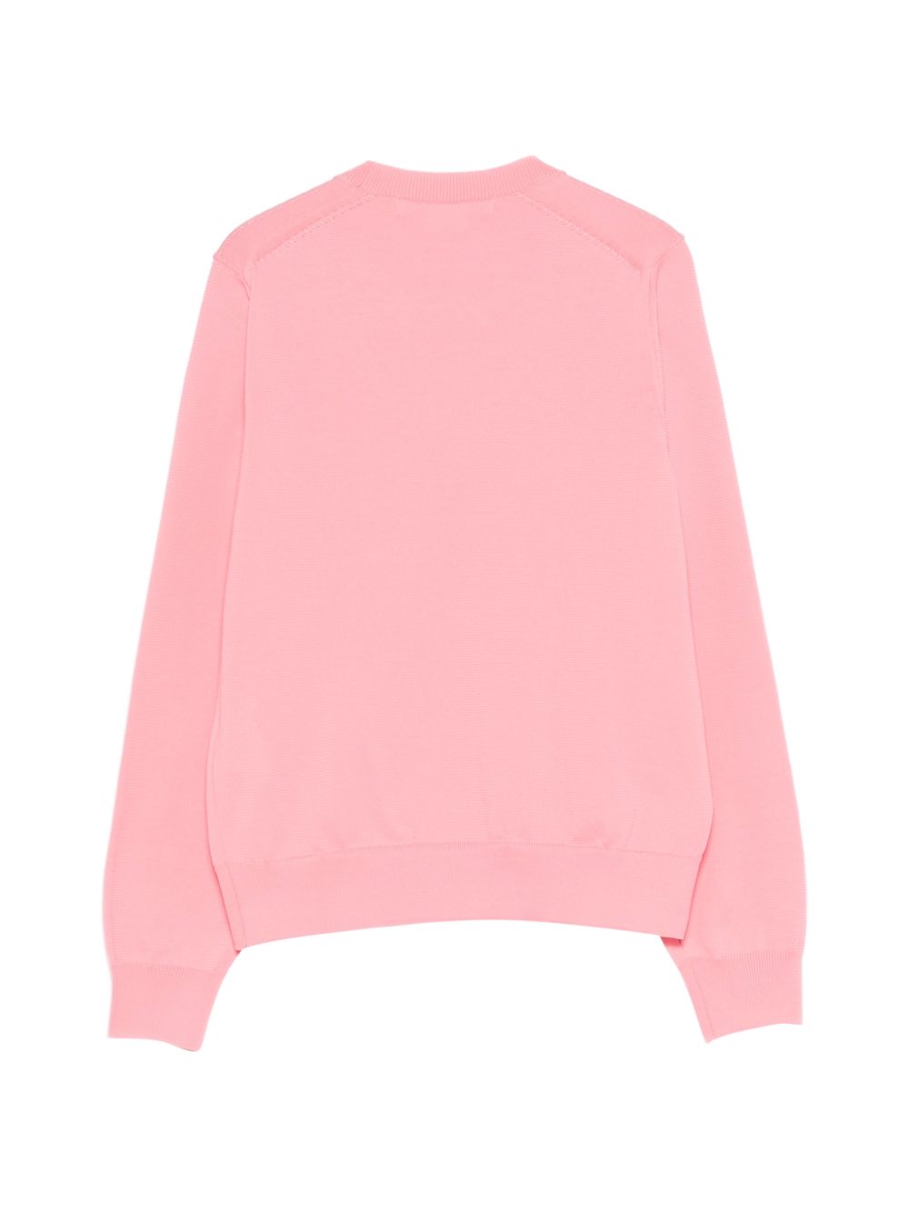 Maglione girocollo a coste in rosa Comme des garcons comme des garcons - donna 