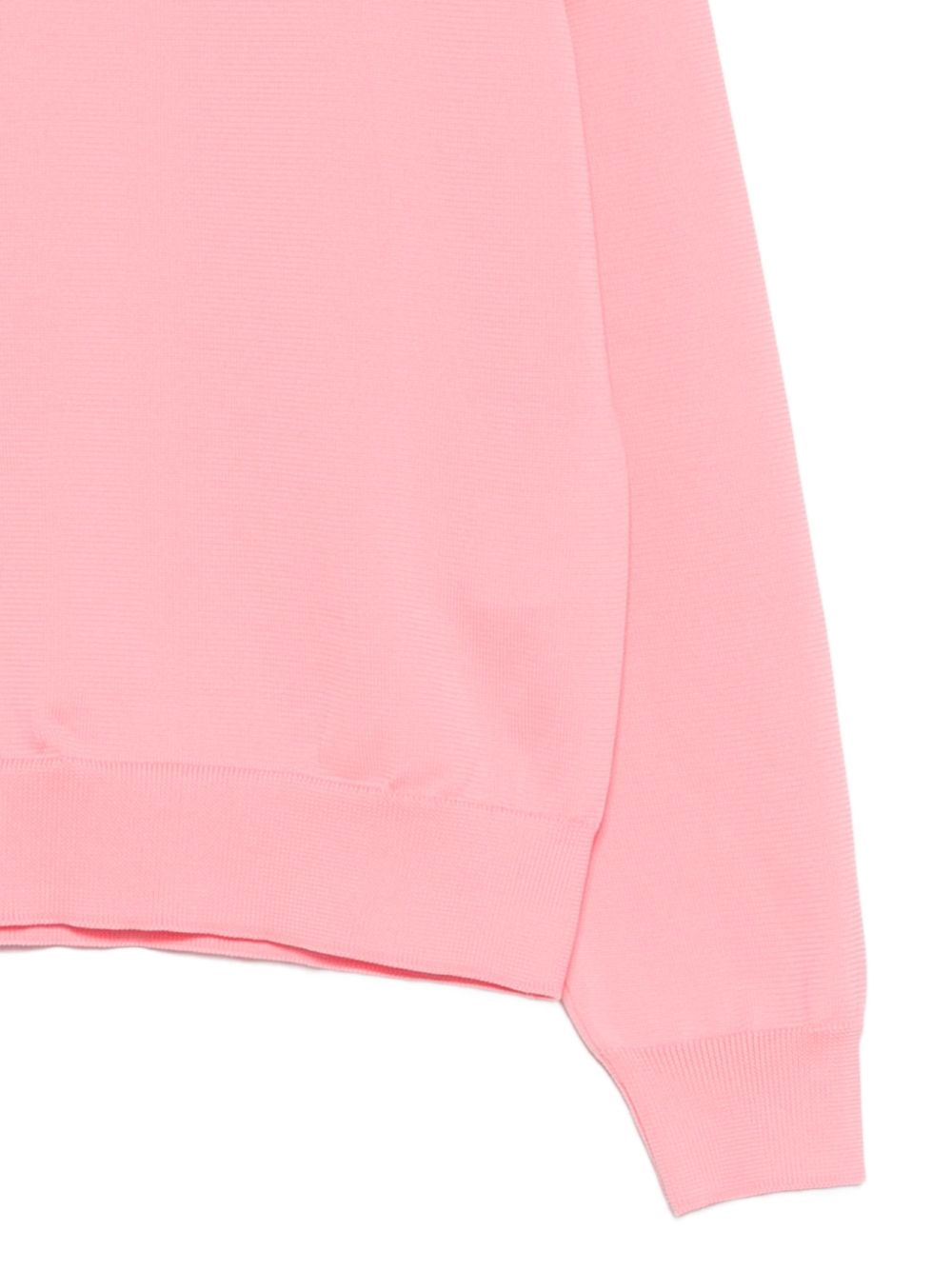 Maglione girocollo a coste in rosa Comme des garcons comme des garcons - donna 
