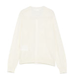 Cardigan con ricami floreali in bianco Comme des garcons comme des garcons  - donna 