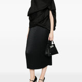 Gonna a pieghe in nero Comme Des Garçons Comme Des Garçons - donna 
