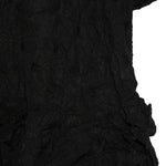 Top a maniche corte con texture in nero Comme des garcons comme des garcons - donna 