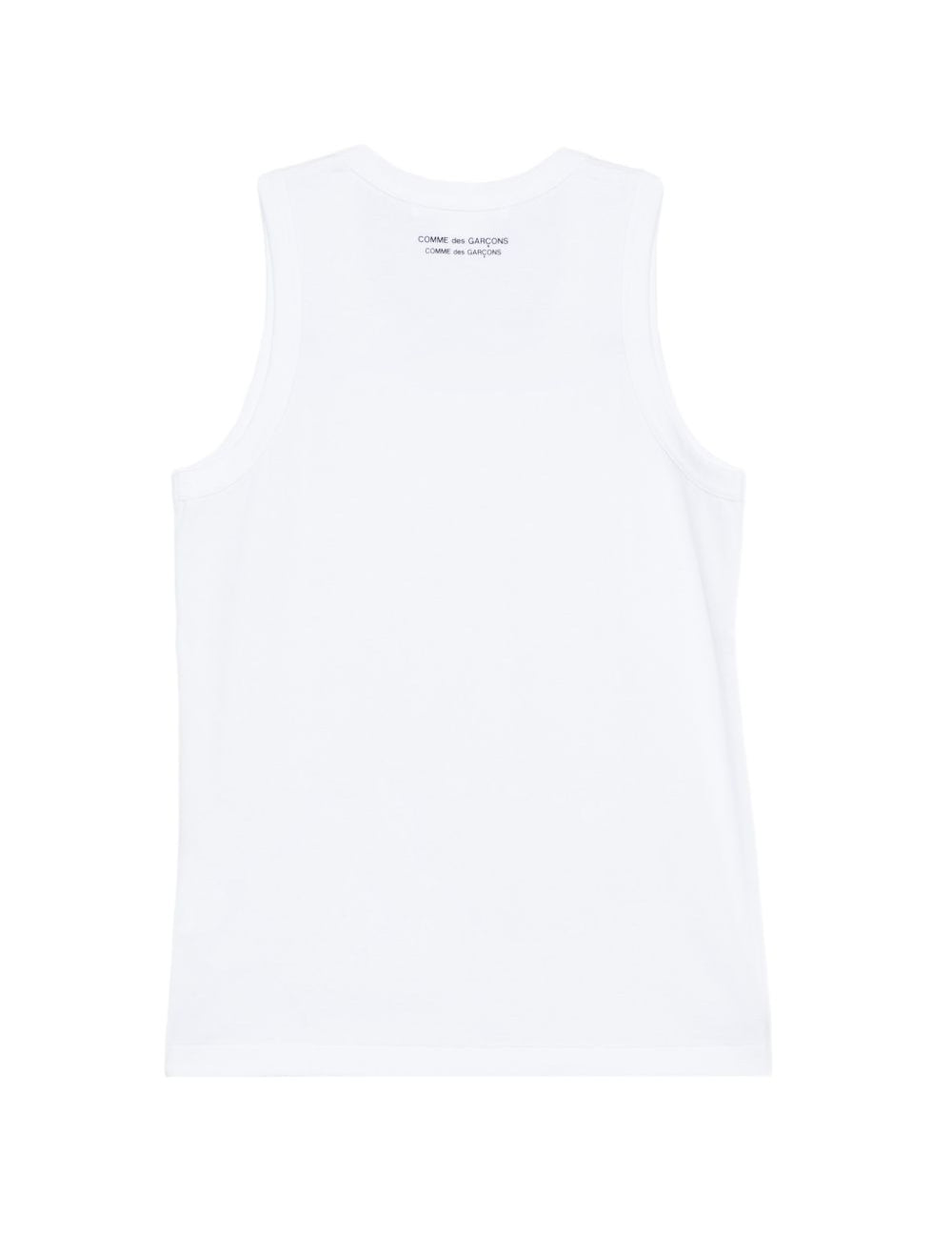 Canotta senza maniche in bianco Comme des garcons comme des garcons - donna 