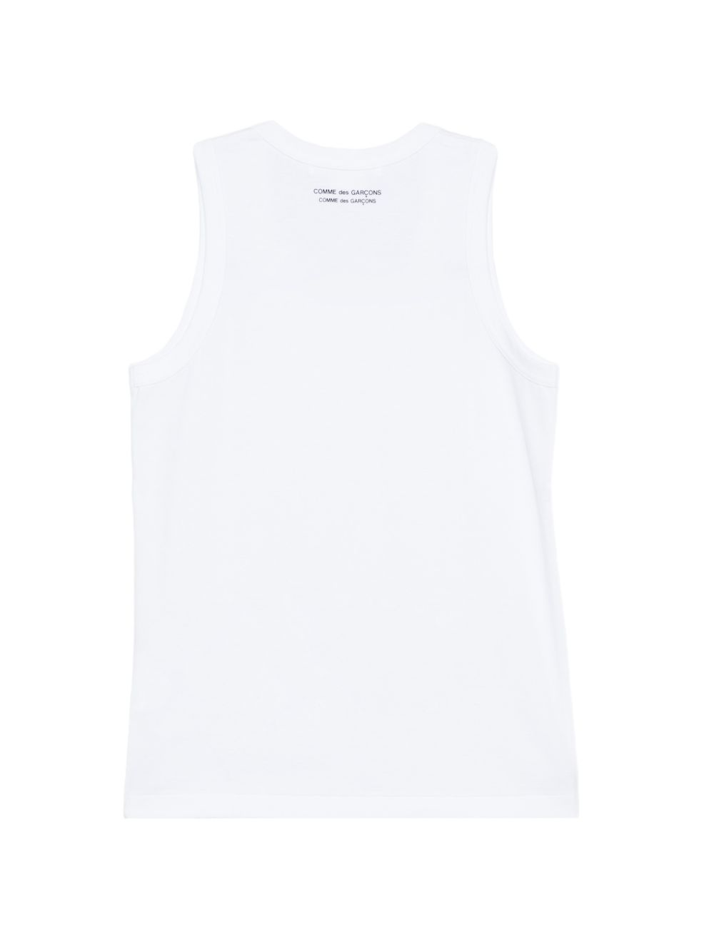 Canotta senza maniche in bianco Comme des garcons comme des garcons - donna 