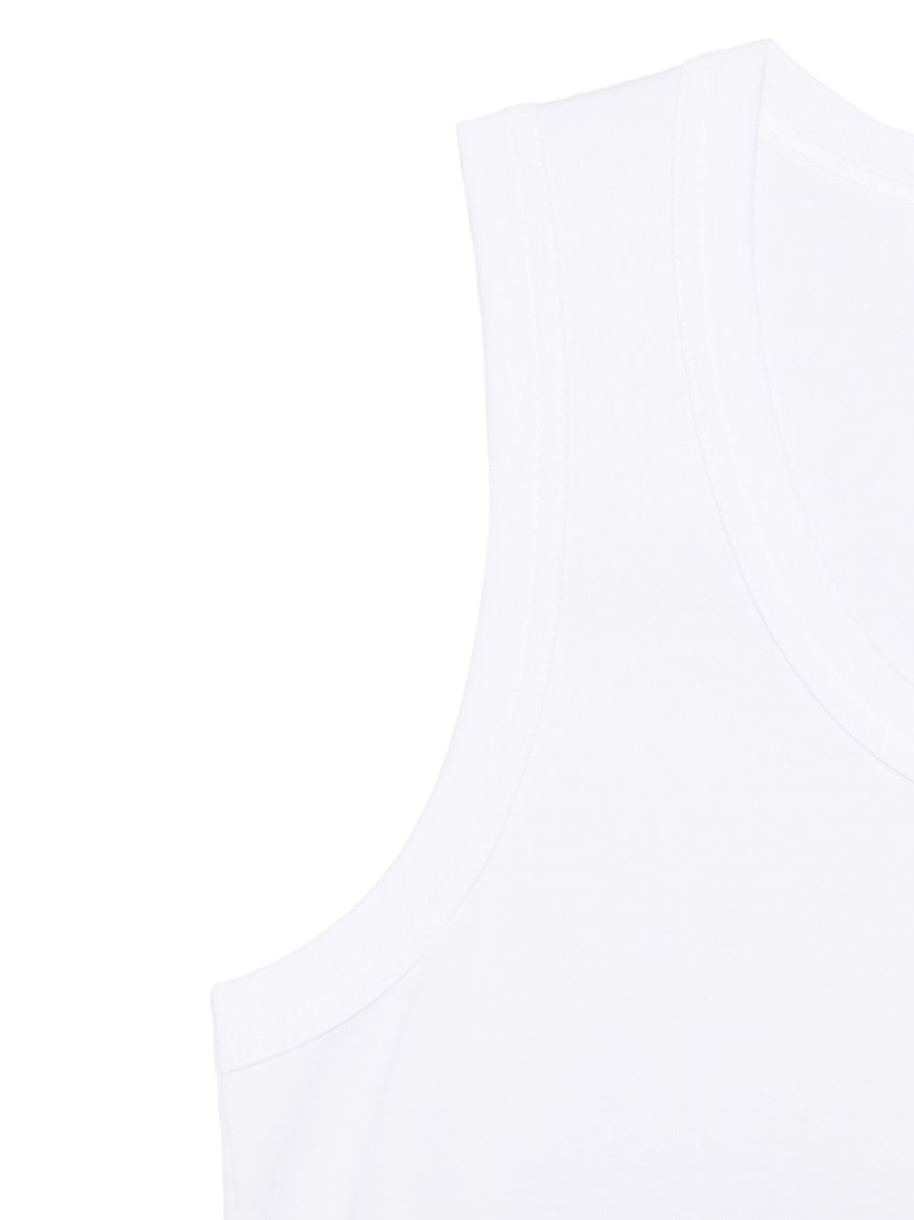 Canotta senza maniche in bianco Comme des garcons comme des garcons - donna 
