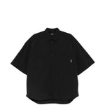 Camicia a maniche corte in nero Comme des garcons homme - uomo 