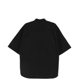 Camicia a maniche corte in nero Comme des garcons homme - uomo 