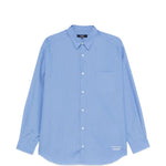 Camicia con logo in azzurro Comme des Garçons Homme - uomo 