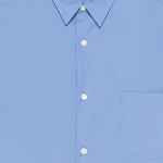 Camicia con logo in azzurro Comme des Garçons Homme - uomo 