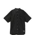 Camicia con logo ricamato in nero COMME DES GARCONS HOMME - uomo 