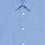 Camicia con logo in azzurro Comme des Garçons Homme - uomo 