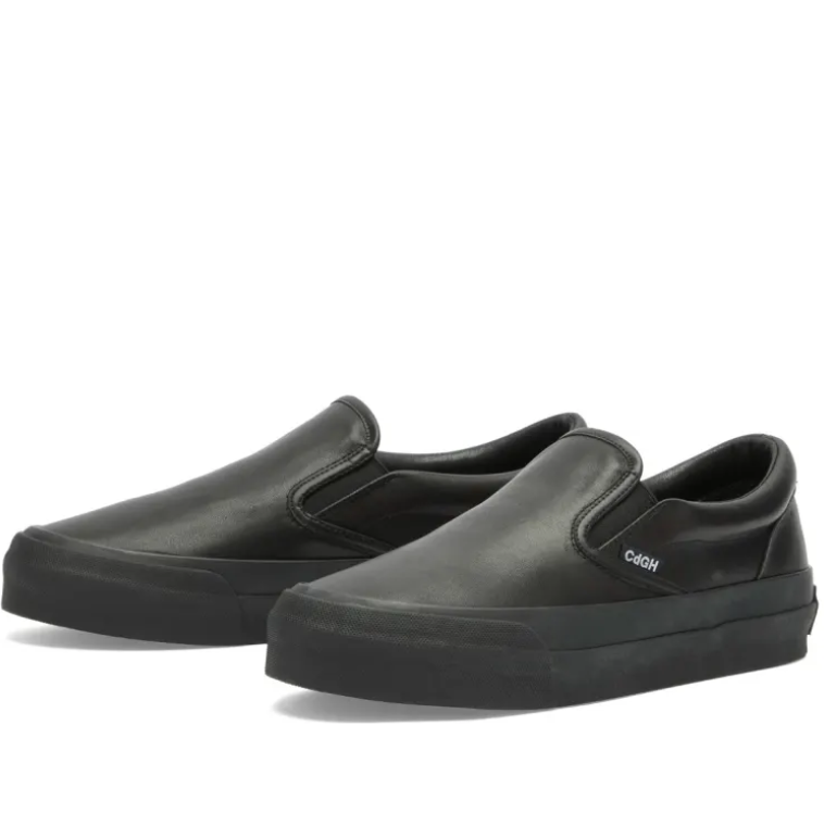 Sneakers in pelle  in nero Comme des garcons homme - uomo 