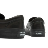 Sneakers in pelle  in nero Comme des garcons homme - uomo 