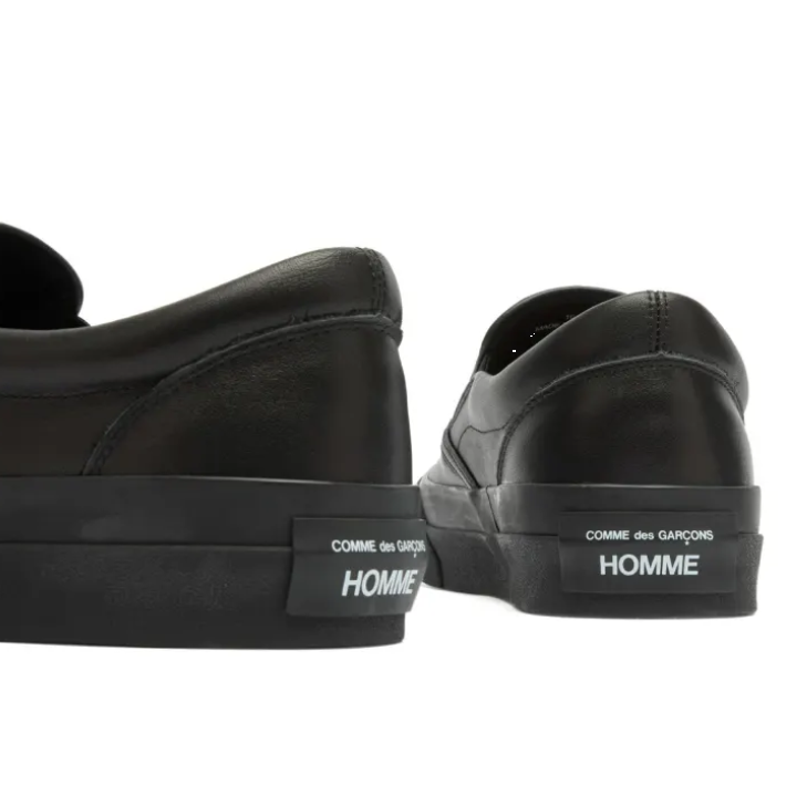 Sneakers in pelle  in nero Comme des garcons homme - uomo 