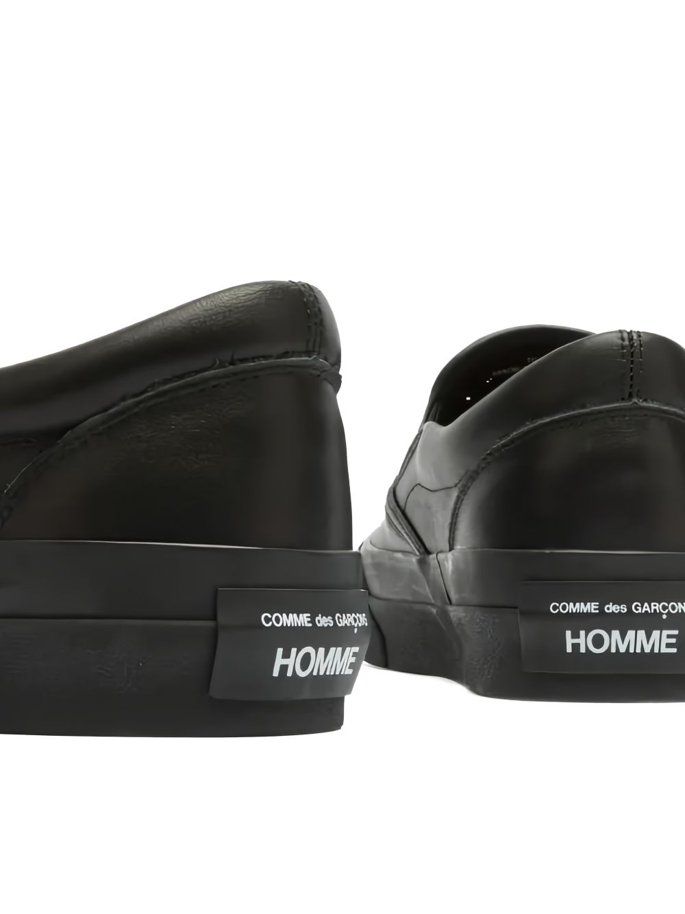 Sneakers in pelle  in nero Comme des garcons homme - uomo 