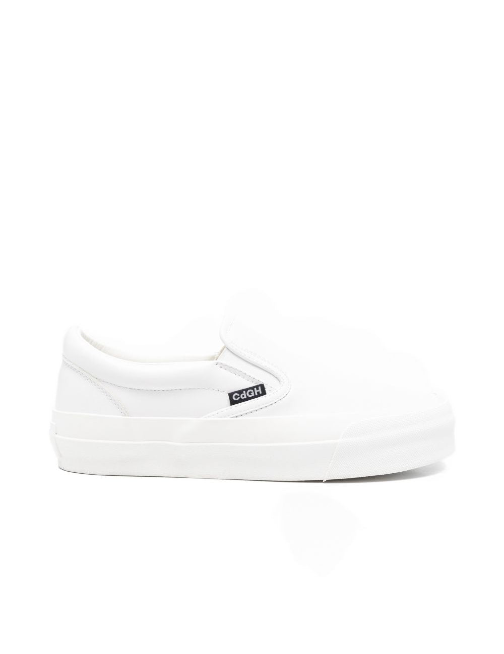 Sneakers senza lacci in bianco Comme des garcons homme - uomo 