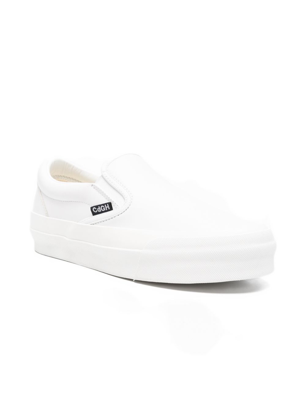 Sneakers senza lacci in bianco Comme des garcons homme - uomo 