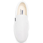 Sneakers senza lacci in bianco Comme des garcons homme - uomo 