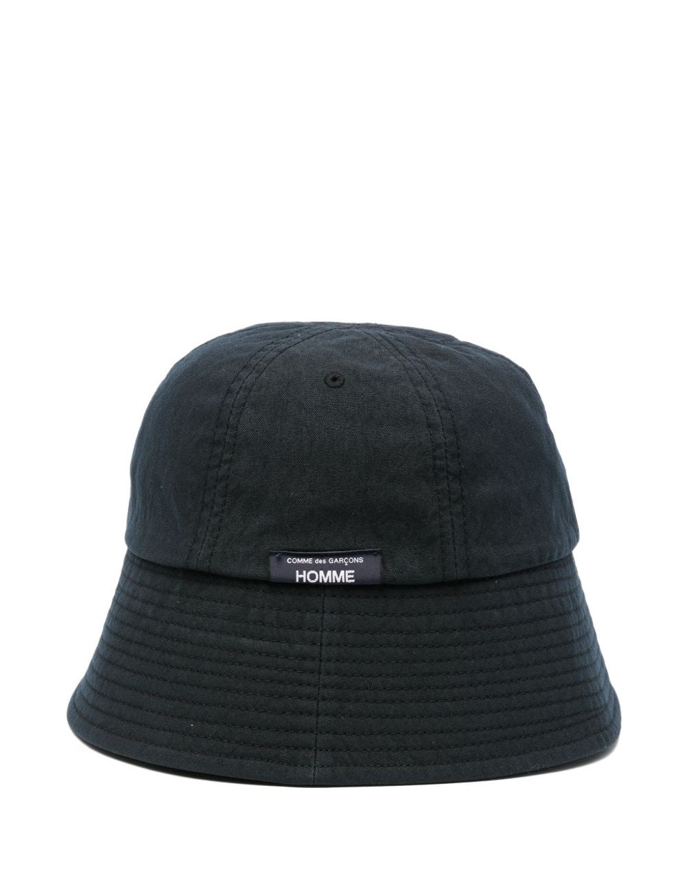 Cappello bucket con logo in nero Comme des garcons  homme - uomo 
